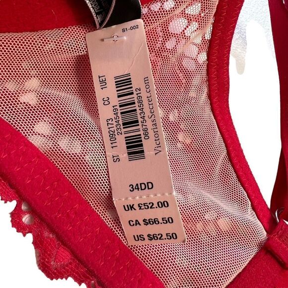 Victoria’s Secret Very Sexy Push Up Eyelet Lace - Picture 7 of 9